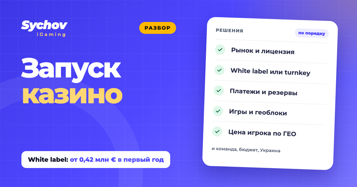 Как открыть онлайн-казино в 2026: от лицензии до первого депозита