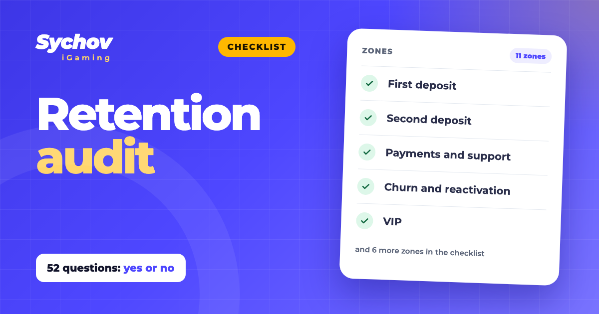 Retention audit checklist: 52 questions in 11 zones